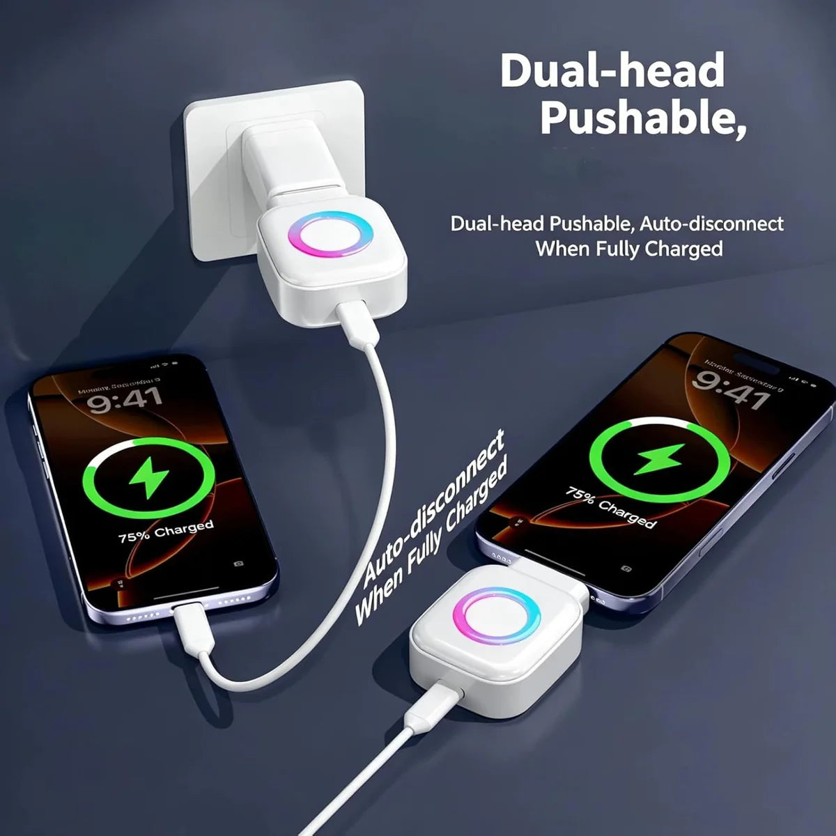 Auto Eject Charging Separator USB Type-C Fast Charging Battery Protector